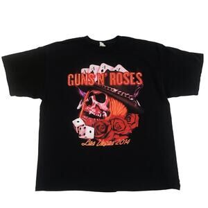 Guns N Roses GNR Adult XXL 2XL Concert Tour T Shirt Las Vegas Residency 2014 EUC